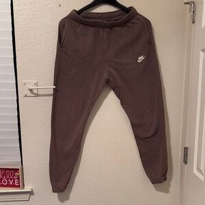 Nike Men’s Brown Sweatpants Size M
